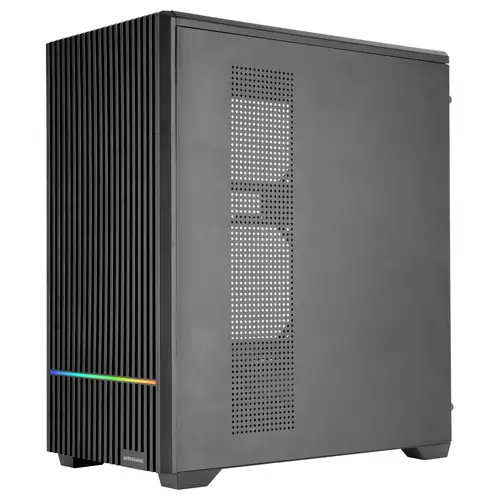 MCQUANTUM carcasa de ordenador Midi Tower Negro - Imagen 6