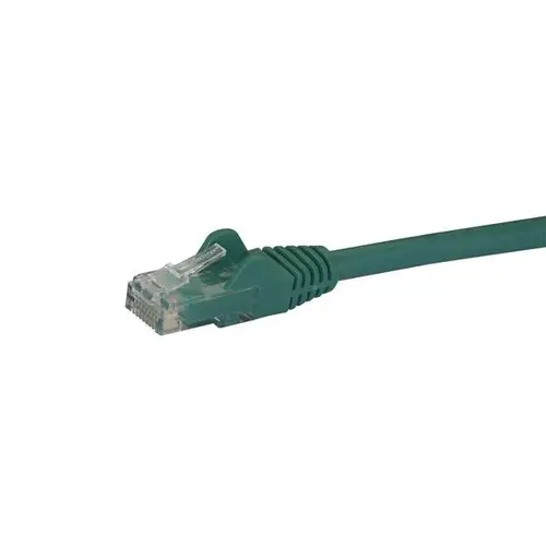 Cable de 2m Verde de Red Gigabit Cat6 Ethernet RJ45 sin Enganche - Snagless - Imagen 2