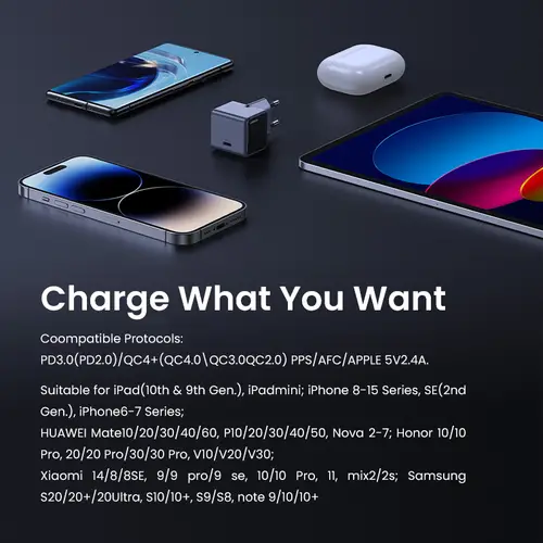 Nexode S 30W USB-C GaN Fast Charger EU gray Teléfono móvil, Batería portátil, Teléfono Gris Corriente alterna Interior - Imagen 13
