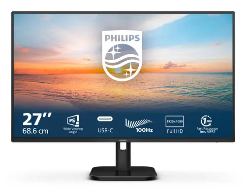 1000 series 27E1N1300A/00 pantalla para PC 68,6 cm (27") 1920 x 1080 Pixeles Full HD LCD Negro - Imagen 2