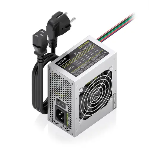 Fuente Alimentacion SFX 500W con Cable de Alimentacion OEM, Plata - Imagen 1