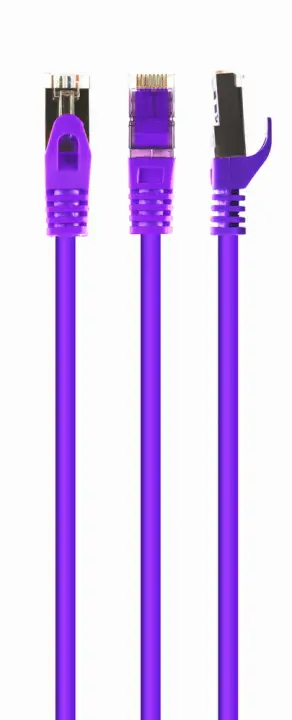 PP6A-LSZHCU-V-1M cable de red Violeta Cat6a S/FTP (S-STP)