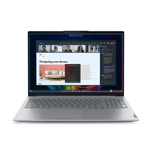 ThinkBook 16 G9 IPL Copilot+ PC Intel Core Ultra 5 325 Portátil 40,6 cm (16") WUXGA 32 GB DDR5-SDRAM 512 GB SSD Wi-Fi 7 (802.11be) Windows 11 Pro Español Gris - Imagen 1