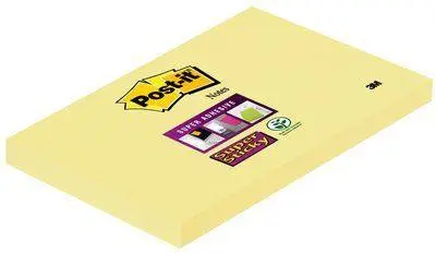 POST-IT BLOCS NOTAS 655 CANARY YELLOW 76X127 -PACK 12-