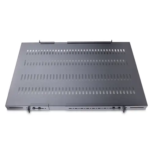 Estante Bandeja 1U Ventilada Ajustable para Montaje en Rack de Servidores - 150kg - de 19,5 a 38in (49,5 a 96,5cm) para Rack de 19" - 27,56" (70cm) de Profundidad - Imagen 2