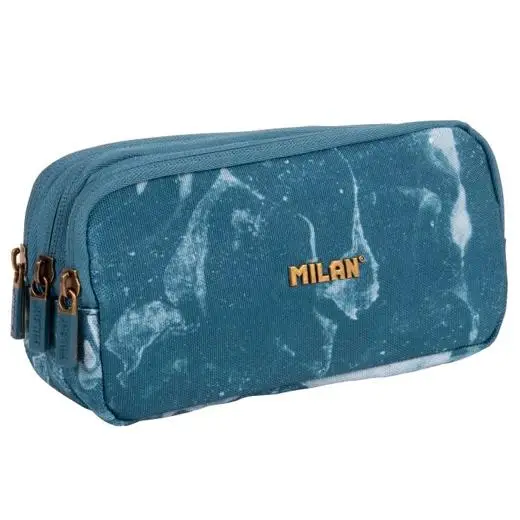 MILAN PORTATODO 3 CREMALLERAS SERIE LAVA AZUL