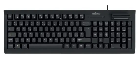 Teclado con lector DNI-e y SmartCard- Layout Español