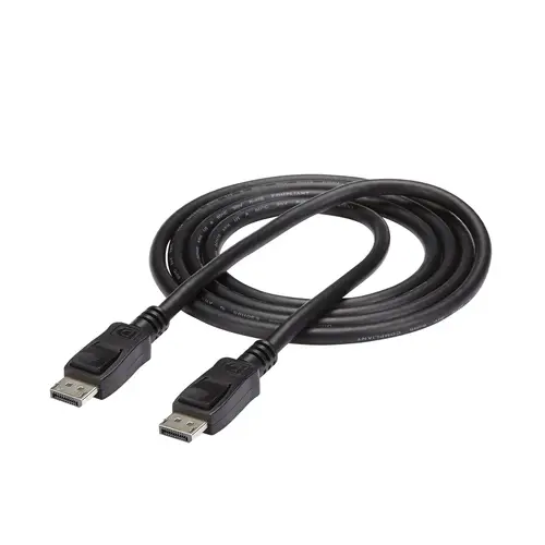 Cable de 1,8m DisplayPort 1.2 - Cable DisplayPort 4K x 2K Ultra HD Certificado por VESA - Cable DP a DP para Monitor - con Conectores DP con Pestillo - Imagen 5