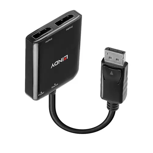 38430 hub de interfaz DisplayPort 21600 Mbit/s Negro - Imagen 1