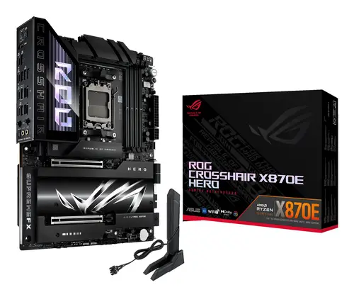 ROG CROSSHAIR X870E HERO AMD X870E Zócalo AM5 ATX - Imagen 1