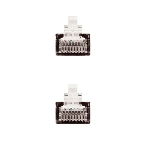 CABLE RED LATIGUILLO RJ45 CAT.5E UTP AWG24, NEGRO, 0.5 M - Imagen 3