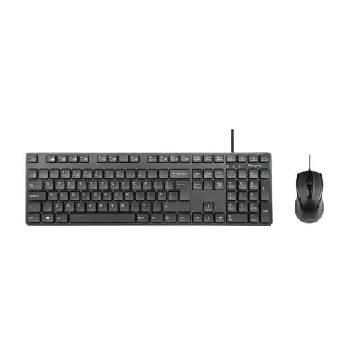 AKM622ES teclado Ratón incluido Universal USB QWERTY Español Negro - Imagen 1