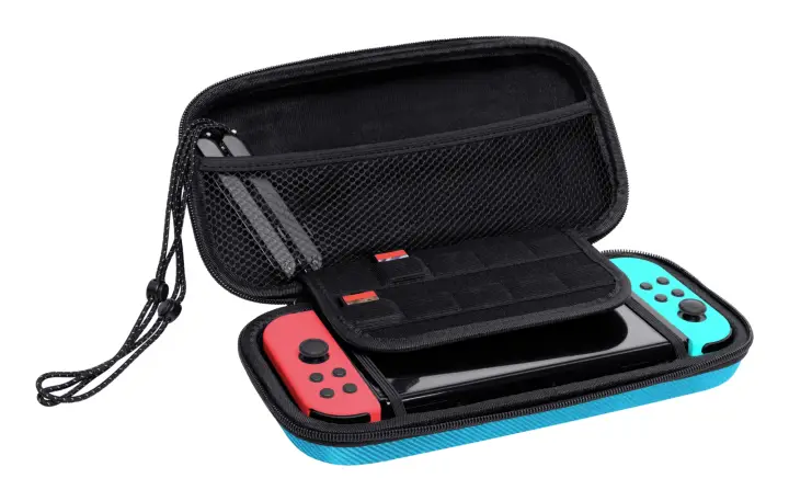 GXT 1248S Funda protectora rígida Nintendo Negro, Azul, Rojo