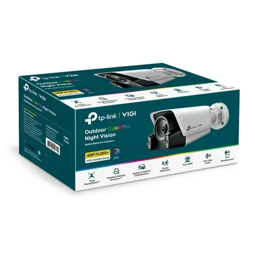 VIGI C340S Bala (forma) Cámara de seguridad IP Exterior 2688 x 1520 Pixeles Pared - Imagen 2