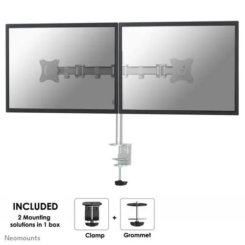 NM-D135DSILVER Brazo de monitor 10-27" - Imagen 1