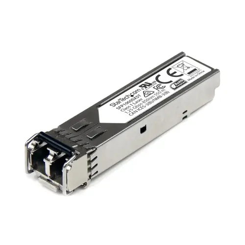 Módulo Transceptor SFP no Codificado MSA - 1000BASE-SX - Transceptor Óptico de Fibra Multimodo (MMF) de 1GbE - SFP Ethernet Gigabit de 1Gb - LC - 550m - 850nm - DDM - Imagen 1