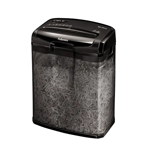 M-7Cm triturador de papel Corte en partículas Negro - Imagen 1