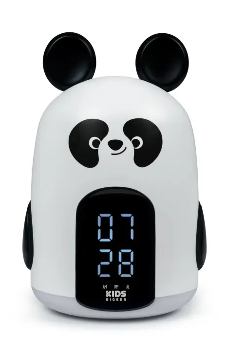 RKIDSPANDA despertador Reloj despertador digital Negro, Blanco