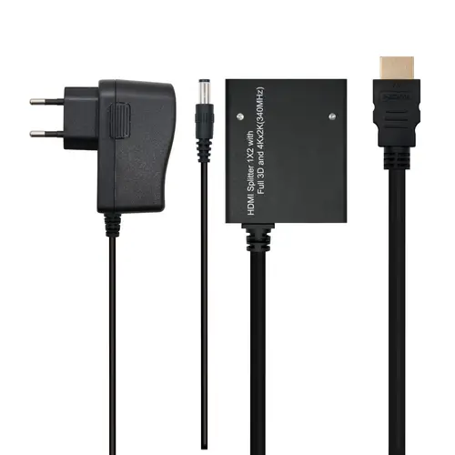 HDMI DUPLICADOR V1.3 1X2 CON ALIM. Y PIGTAIL 50 CM - Imagen 2