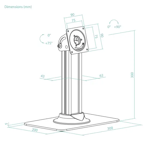 Soporte de Mesa para Marco Antirrobo Tablet - Imagen 8