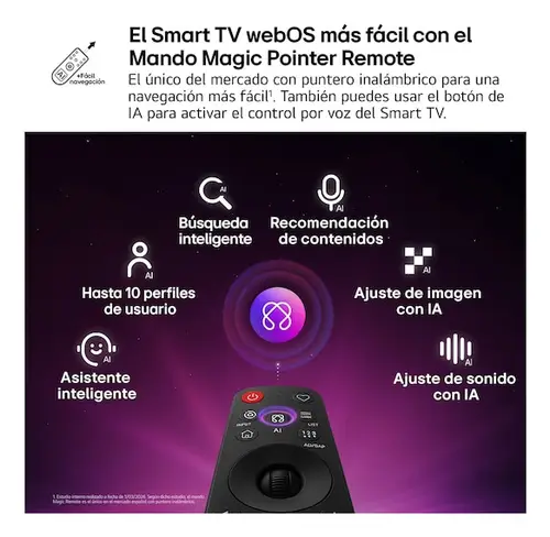 QNED 65QNED81B6A 165,1 cm (65") 4K Ultra HD Smart TV Wifi Negro - Imagen 10