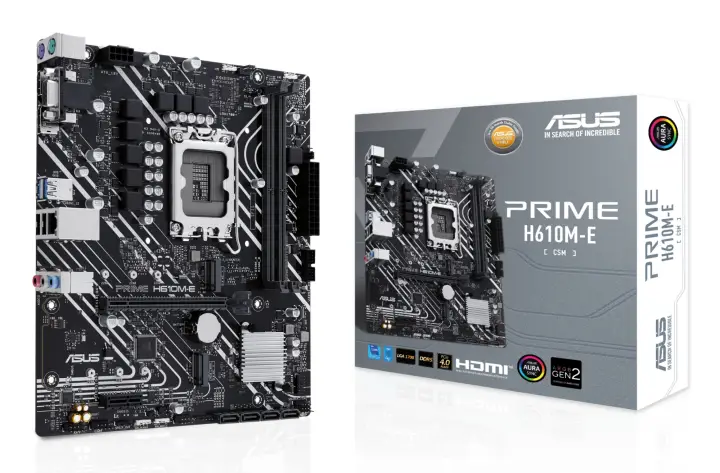 PRIME H610M-E-CSM Intel H610 LGA 1700 micro ATX