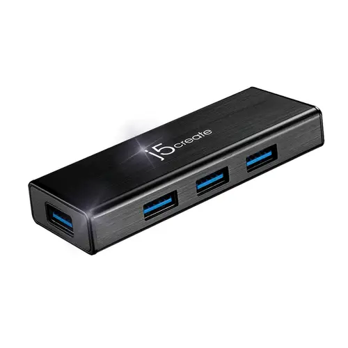 JUH340-N Mini HUB USB 3.0 de 4 puertos - UE/RU - Imagen 2