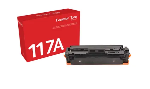 Everyday El tóner Everyday Negro de Xerox es compatible con HP 117A (W2070A), Capacidad estándar - Imagen 1