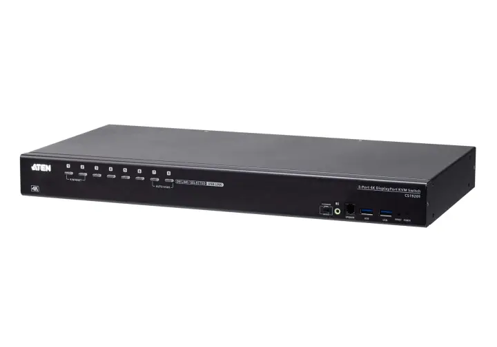 Switch KVM USB 3.0 4K DisplayPort de 8 puertos