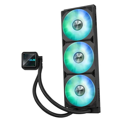 Prime LC 360 ARGB Carcasa del ordenador Sistema de refrigeración líquida todo en uno 12 cm Negro - Imagen 3