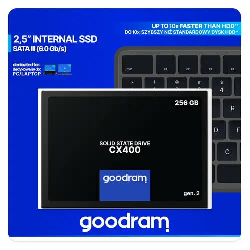 CX400 gen.2 2.5" 256 GB Serial ATA III 3D TLC NAND - Imagen 7