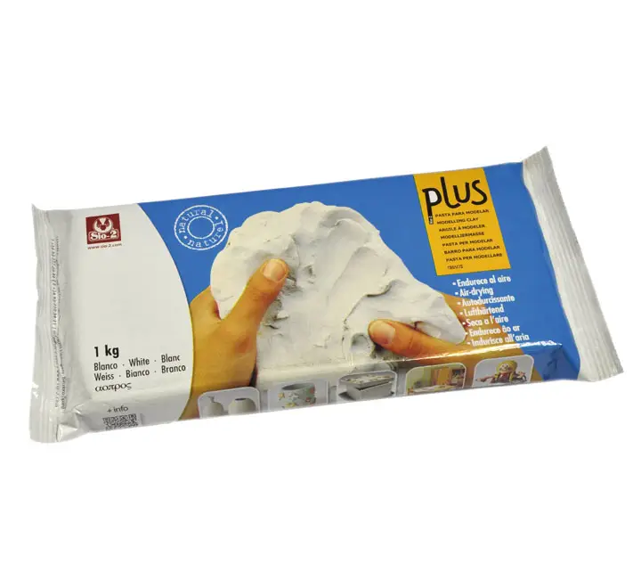 PAQ.6U ARCILLA BLANCA SIO-2 PLUS 1KG 2023001000