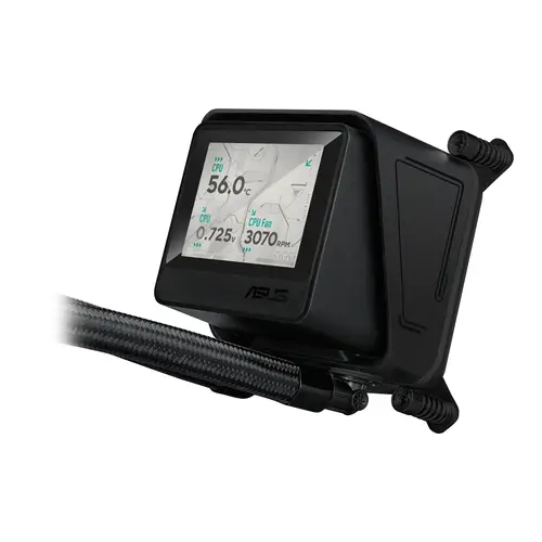 MAX GAMING LC 360 ARGB LCD Procesador Sistema de refrigeración líquida todo en uno 12 cm Negro - Imagen 7