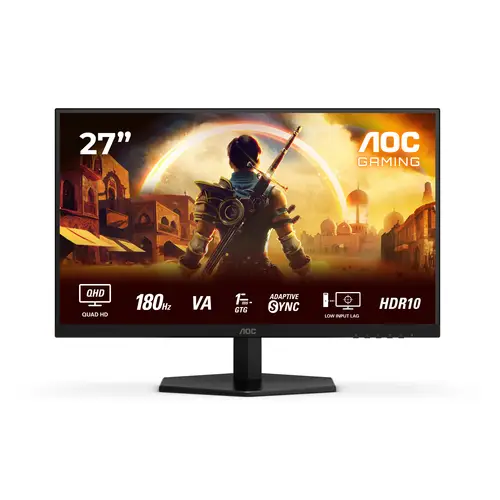 G4 Q27G42XNE pantalla para PC 68,6 cm (27") 2560 x 1440 Pixeles Quad HD LED Negro, Rojo - Imagen 1