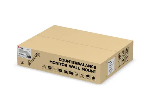 Soporte de pared para un monitor de 17«-32», longitud del brazo:450mm - Imagen 10