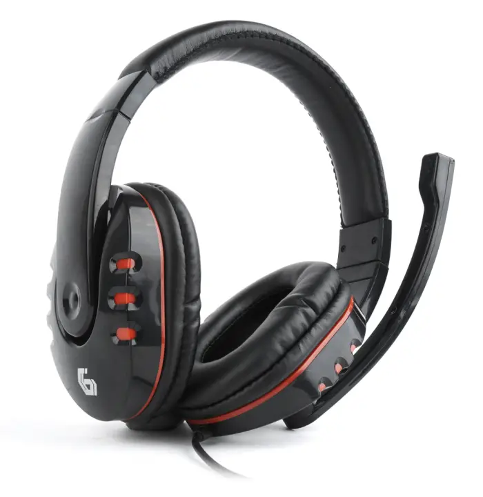 GHS-402 auricular y casco Auriculares Alámbrico Diadema Juego Negro