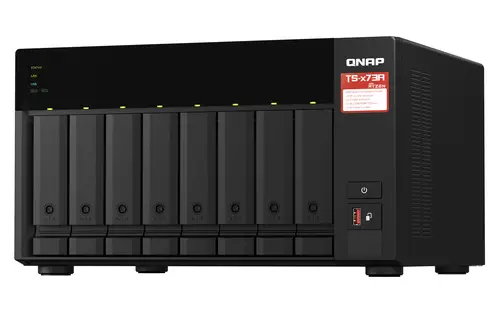 TS-873A NAS Torre Ryzen Embedded V1500B 8 GB DDR4 0 TB QNAP Turbo System Negro - Imagen 6