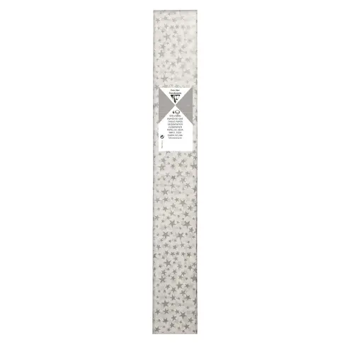 PAPEL SEDA CLAIRE 4h 50x75 ESTRELLAS PLA