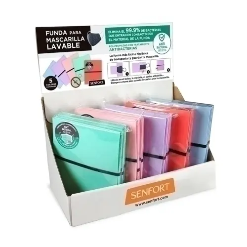 ESTUCHE PORTA MASCARILLA SENFORT EXP.25