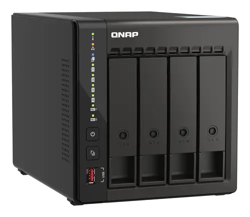 TS-453E NAS Torre Intel® Celeron® J6412 8 GB 0 TB QNAP QTS Negro - Imagen 4