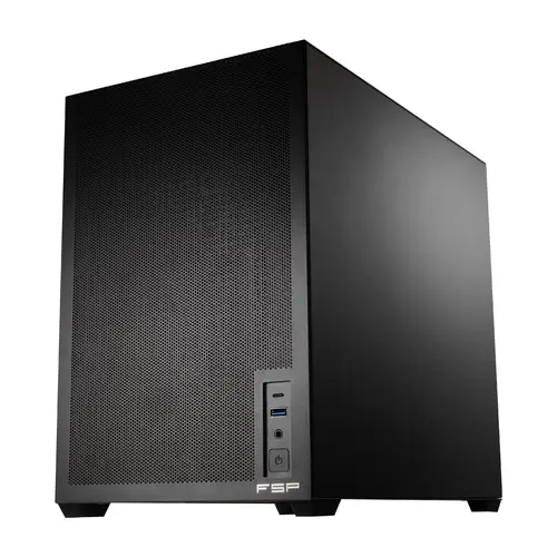 S210-B Carcasa Mini Tower mITX, mATX Negro - Imagen 2