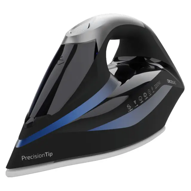 IronHero 3200 Double Steam i-Pump Plancha a vapor 3200 W Negro, Azul oscuro
