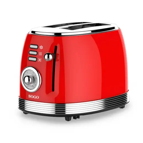 TOS-SS-5460 tostadora 6 2 rebanada(s) 850 W Rojo - Imagen 13
