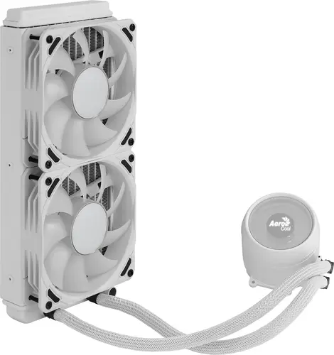 MIRAGEL240W Refrigeración Líquida CPU 2xVentilador 12cm ARGB TDP 400W Blanco - Imagen 5