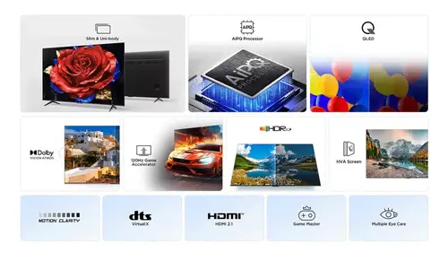 T69C 50T69C Televisor 127 cm (50") 4K Ultra HD Smart TV Wifi Negro 350 cd / m² - Imagen 13