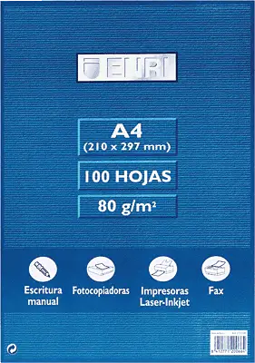 ENR RESMILLERIA 100H A4 80G LIS 17113050
