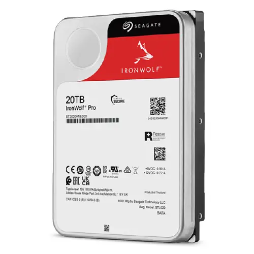 IronWolf Pro ST20000NT001 disco duro interno 20 TB 7200 RPM 256 MB 3.5" - Imagen 5