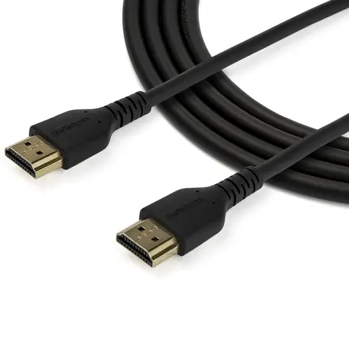 Cable de 1m HDMI 2.0 Certificado Premium de alta velocidad con Ethernet - Durable - UHD 4K 60Hz - con Fibra de Aramida - HDMI 2.0 - TPE - para Monitores, TV y Pantallas - Imagen 3