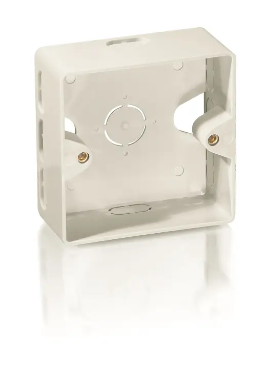 125561 caja de tomacorriente Blanco