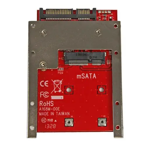 Adaptador Conversor de SSD mSATA a SATA de 2,5 Pulgadas - Convertidor - Imagen 3
